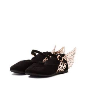 Sophia Webster Black Evangeline Butterfly-Wing 5T